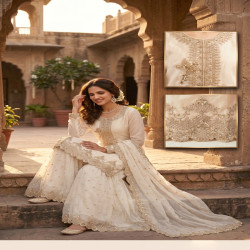 Premium Tora Silk Embroidered Salwar Suit Set with Dupatta